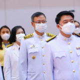 อว. จัดพิธีถวายพระพรชัยมงคลและพิธีถวายสัตย์ปฏิญาณเพื่อเป็นข้ ... พารามิเตอร์รูปภาพ 10